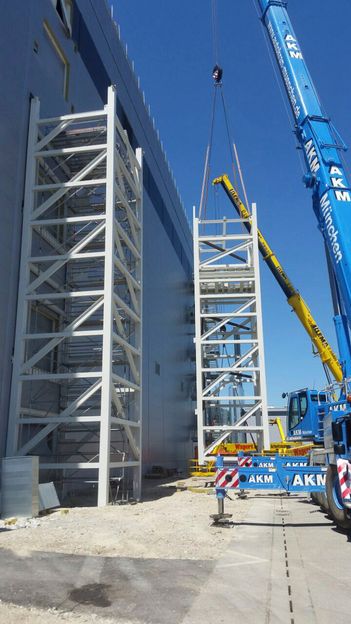 Referenzen im Technischen Anlagenbau von SBK Stahlbau Kunze in Zwickau