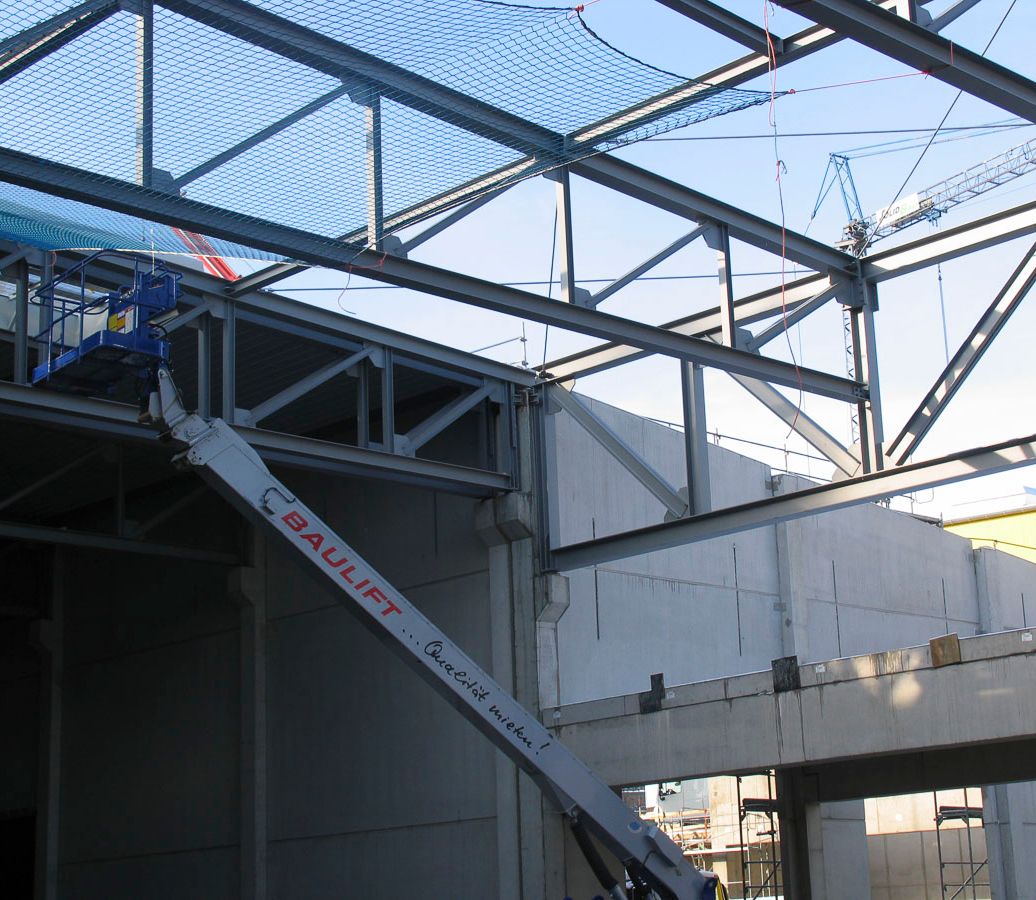 Referenzen im Hallenbau von SBK Stahlbau Kunze in Zwickau