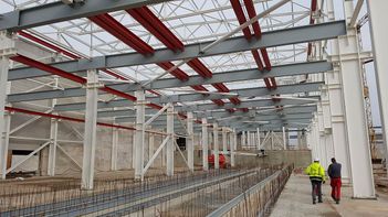 Referenzen im Hallenbau von SBK Stahlbau Kunze in Zwickau