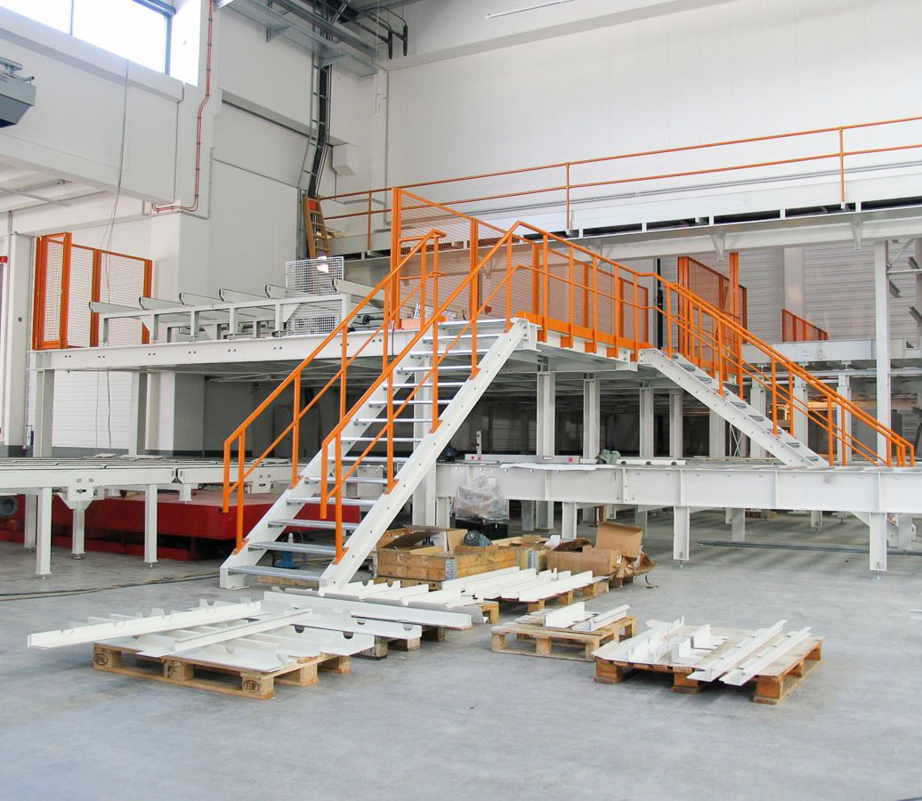 Referenzen von Treppenanlagen von SBK Stahlbau Kunze in Zwickau